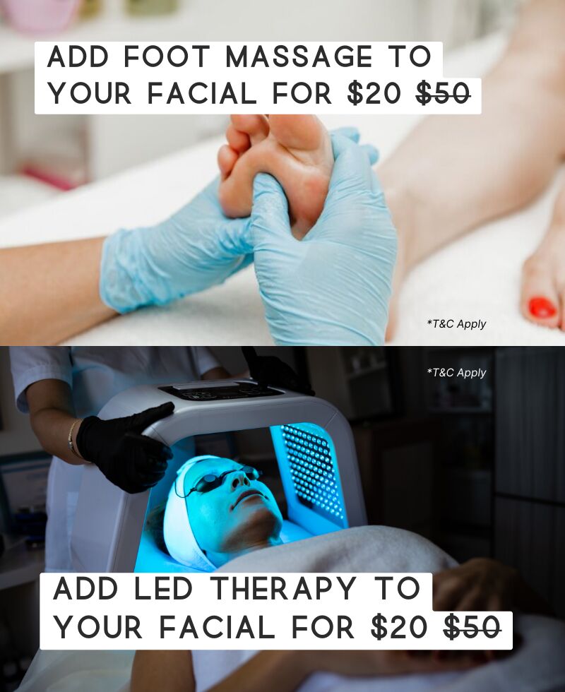 Facial Add-ons promotion