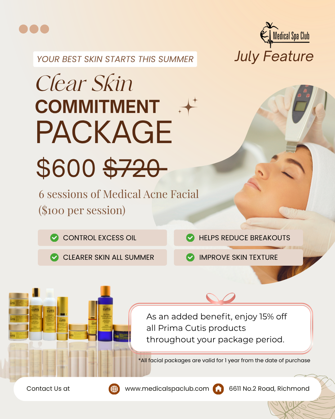 Clear Skin Commitment Package