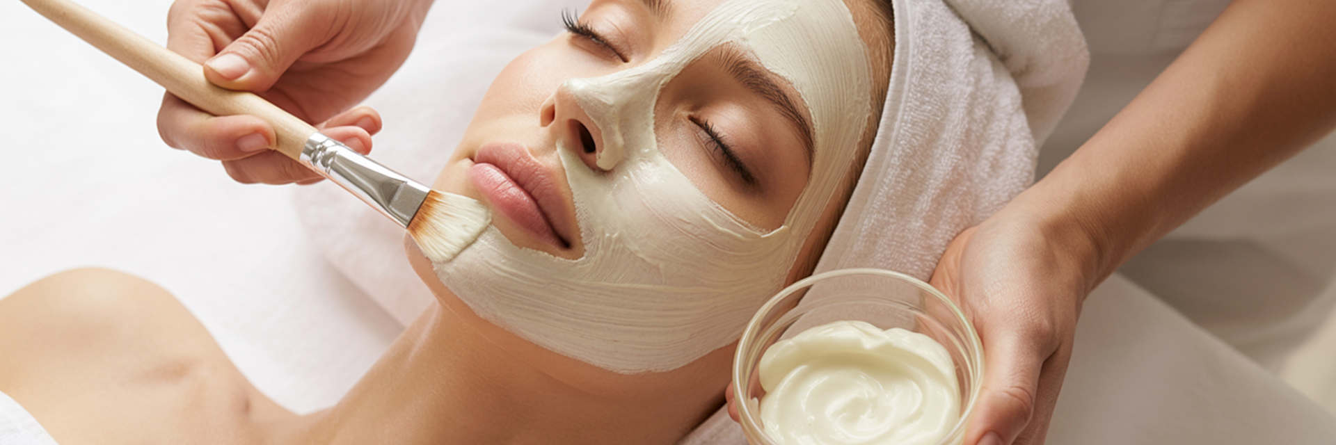 Professional hydrating facial treatment at Medical Spa Club in Richmond BC for healthy-looking summer skin